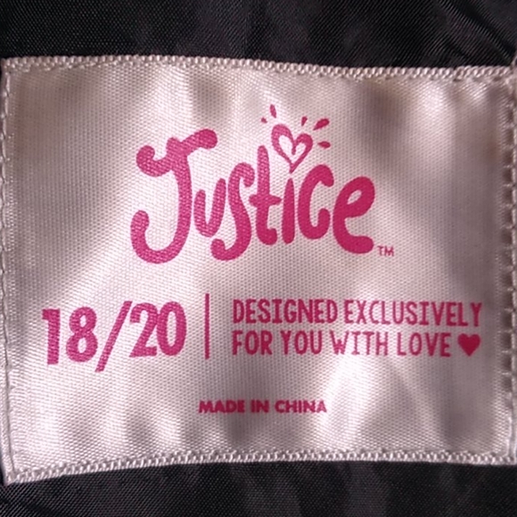 Faux Leather Justice Moto Jacket - Picture 2 of 10